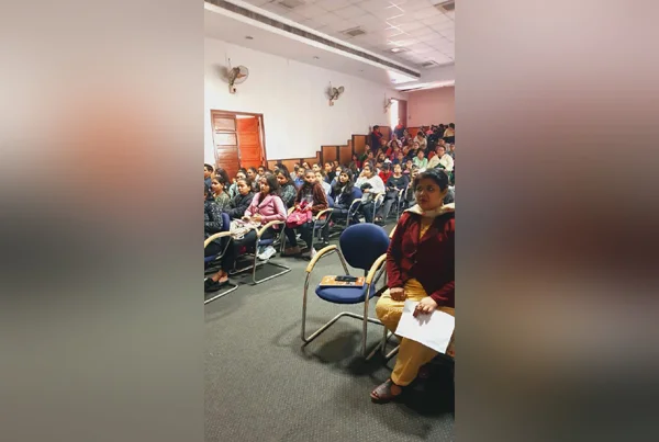 Guest Lecture at YWCA by Dr Naman Utreja